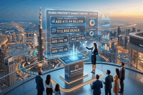 Dubai Property Transactions Reach AED 419.9 Billion in First Half of 2026: An In-Depth Market Report