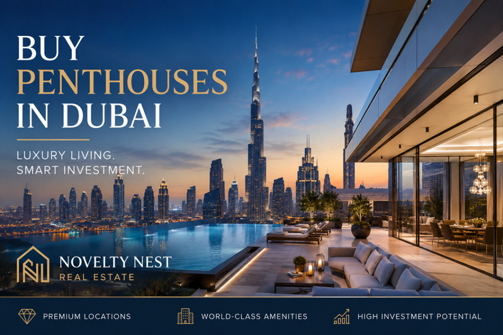 to buy penthouses in Dubai