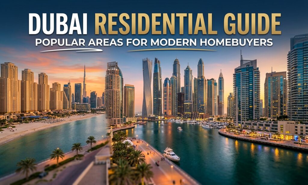 Dubai Residential Guide Popular Areas for Modern Homebuyers